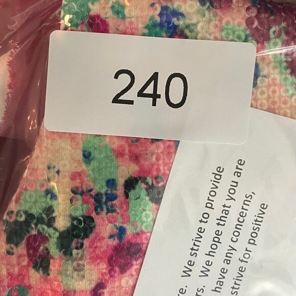 Rachel Zoe XL Sequin Sleeveless Top – Pink, Blue, Green, 100% Polyester Festival - Picture 8 of 8